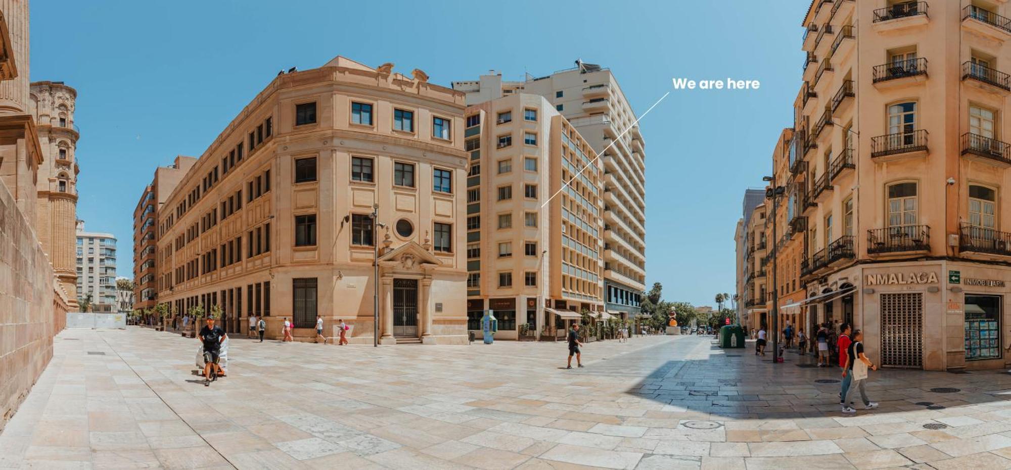 Gran Apartamento De 3 Habitaciones Junto A La Catedral マラガ エクステリア 写真